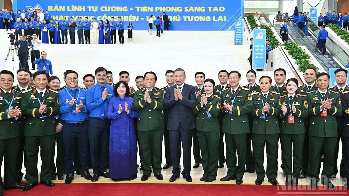 Tổng Bí thư, Chủ tịch nước Tô Lâm dự Đại hội đại biểu toàn quốc Đoàn Thanh niên Cộng sản Hồ Chí Minh lần thứ XIII