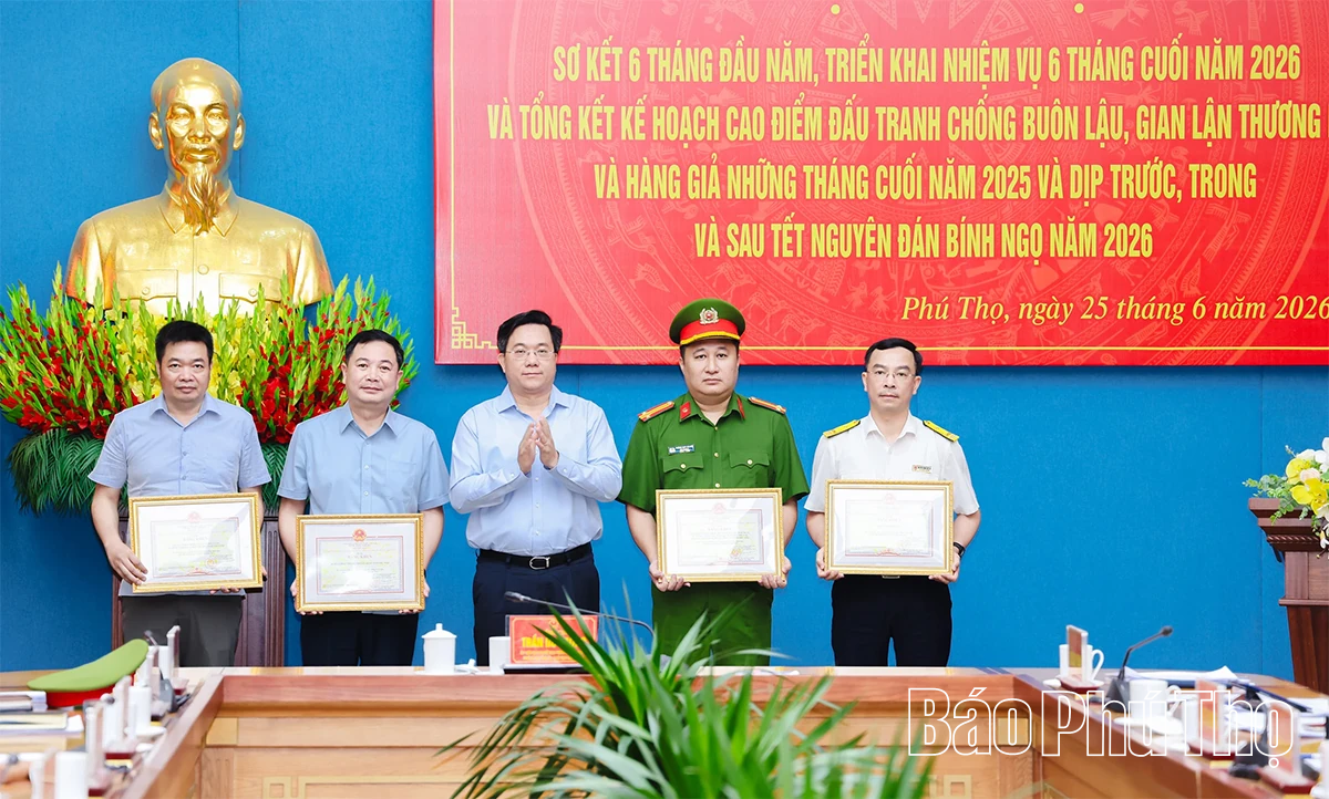 Sơ kết công tác chống buôn lậu, gian lận thương mại và hàng giả 6 tháng đầu năm