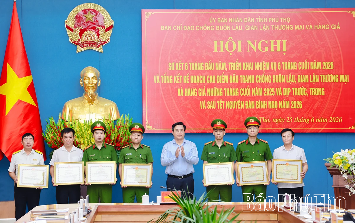 Sơ kết công tác chống buôn lậu, gian lận thương mại và hàng giả 6 tháng đầu năm