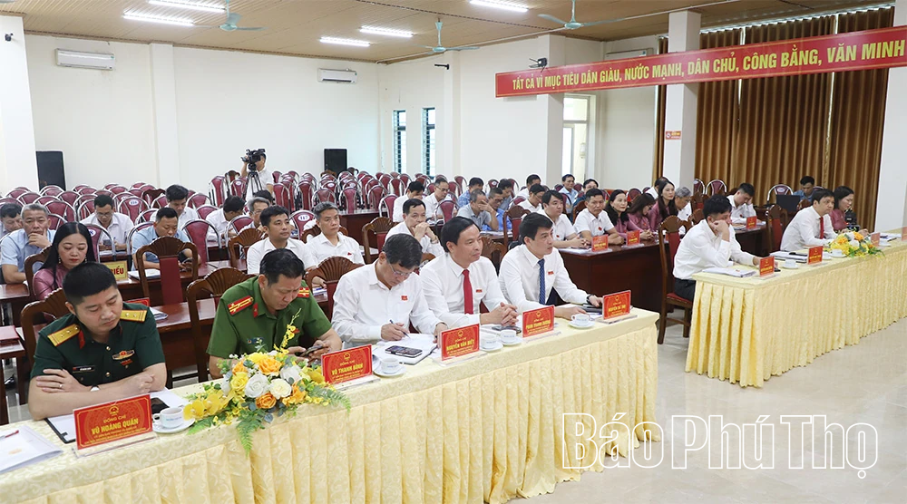 Kỳ họp thứ Hai, HĐND phường Việt Trì: Thông qua 4 Nghị quyết chuyên đề, tạo đà phát triển kinh tế - xã hội
