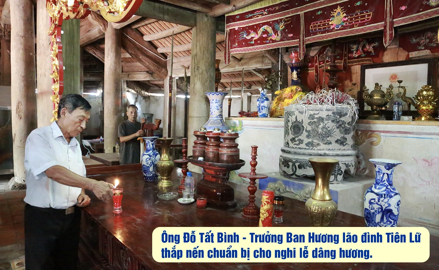Đình Tiên Lữ - điểm nhấn trong hành trình khám phá văn hóa Đất Tổ