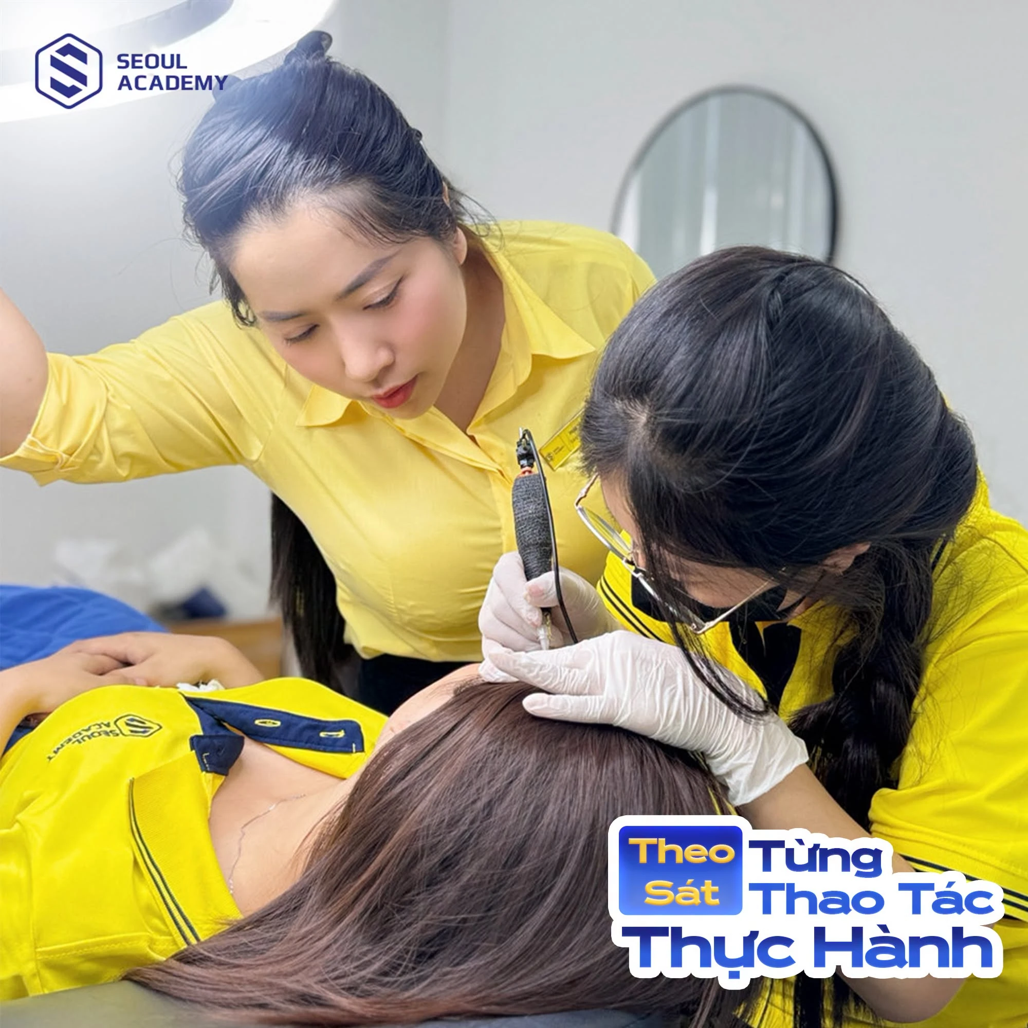 Khóa học Phun xăm thẩm mỹ tại Seoul Academy - Lựa chọn trở thành Master chuyên nghiệp