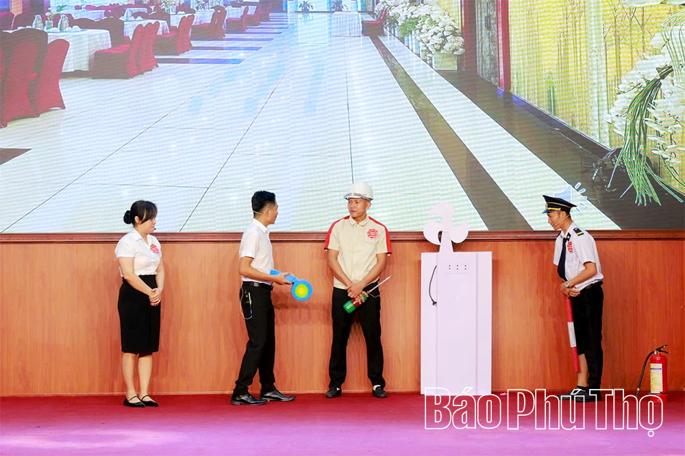 Hội thi “An toàn, vệ sinh viên giỏi tỉnh Phú Thọ năm 2026”