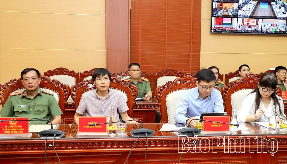 Phú Thọ dự Phiên họp Ban Chỉ đạo An ninh mạng quốc gia