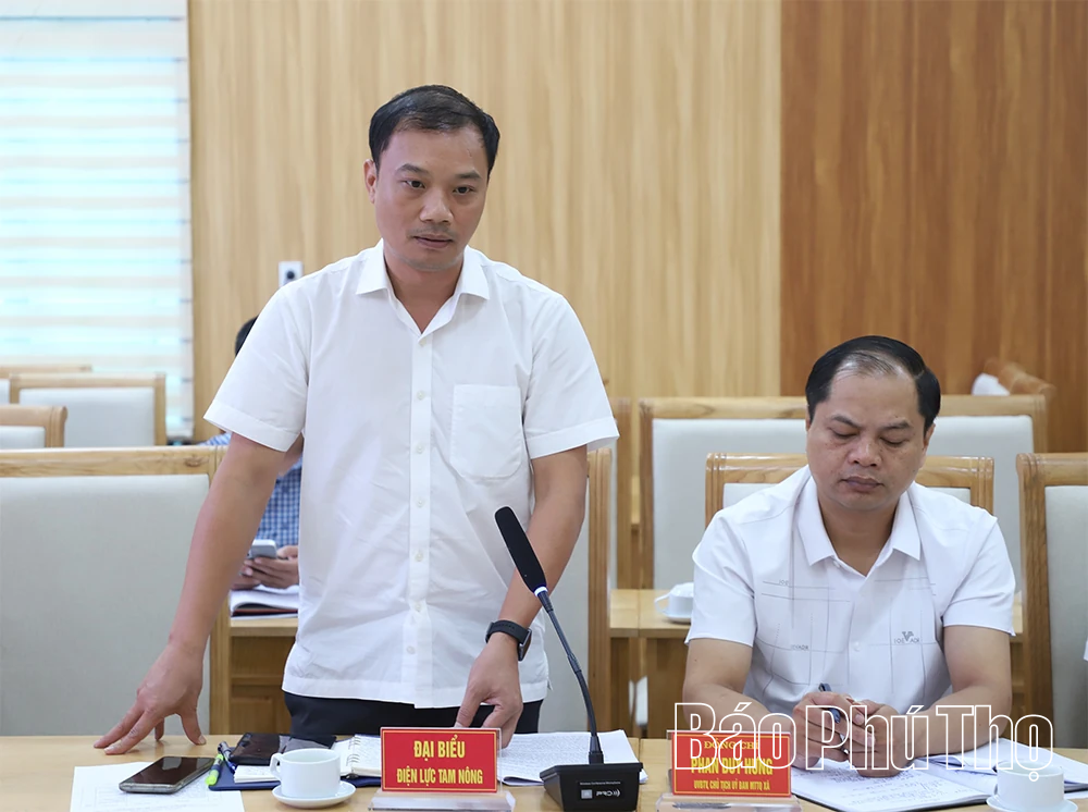  Thống nhất phương án cưỡng chế thu hồi đất thực hiện dự án Cụm công nghiệp Tam Nông