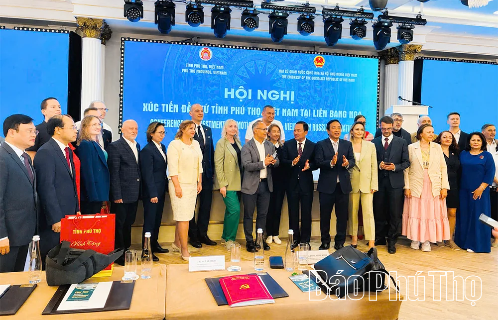 Tỉnh Phú Thọ xúc tiến đầu tư tại Liên bang Nga: Cam kết môi trường đầu tư minh bạch, đồng hành cùng doanh nghiệp