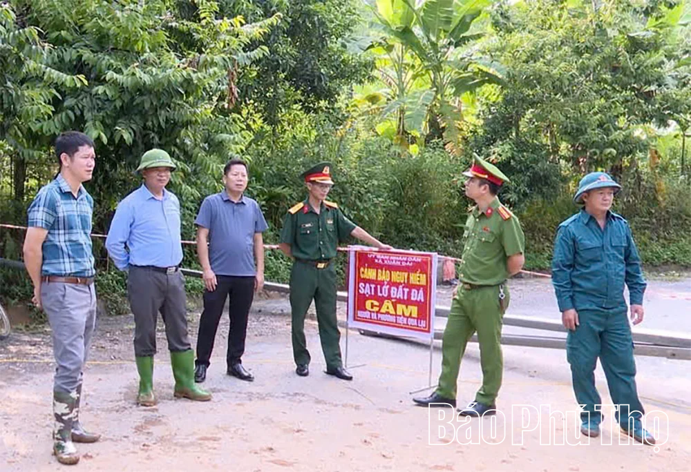 Chưa thể thông tuyến đường tỉnh 316E, tại Km11 qua xã Xuân Đài