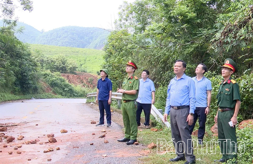 Chưa thể thông tuyến đường tỉnh 316E, tại Km11 qua xã Xuân Đài