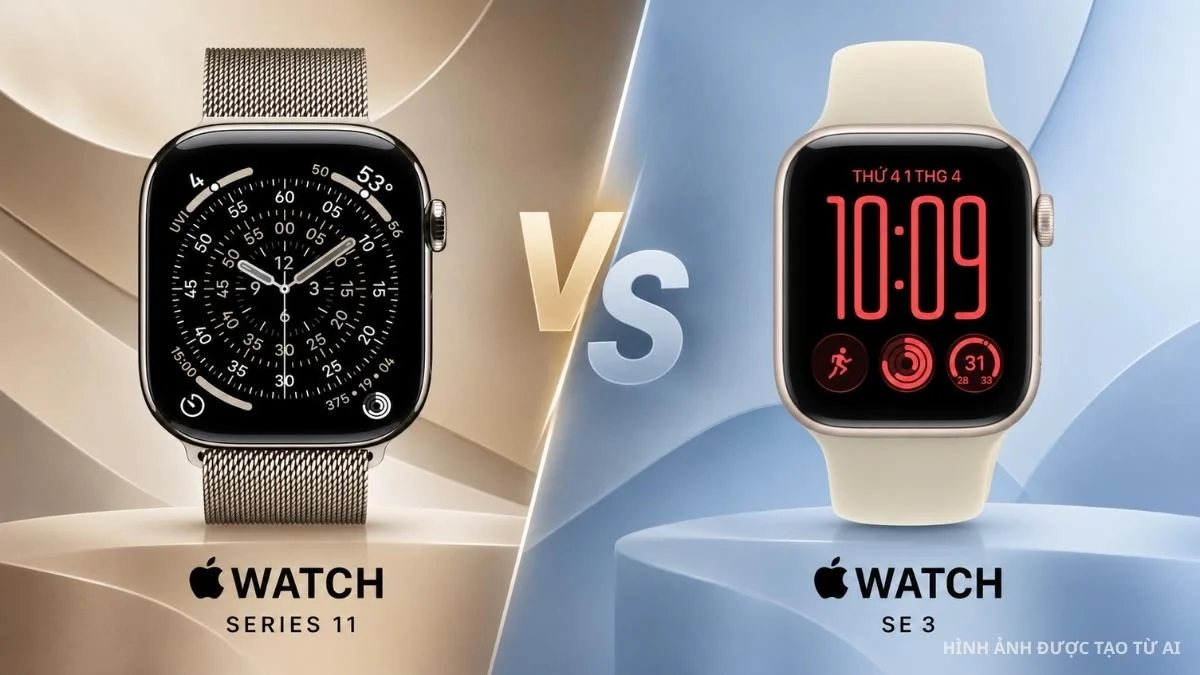 Apple Watch Series 11 và Apple Watch SE 3, lựa chọn nào dành cho bạn?
