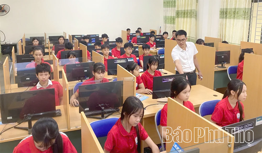 Xây dựng môi trường học tập lành mạnh ở Trường THCS Thái Hòa
