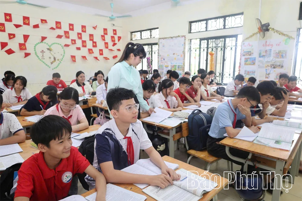 Xây dựng môi trường học tập lành mạnh ở Trường THCS Thái Hòa