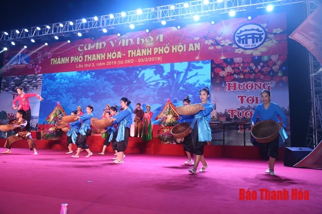 Từng bừng đêm khai mạc “Tuần văn hóa TP Thanh Hóa - TP Hội An” lần thứ III - năm 2019