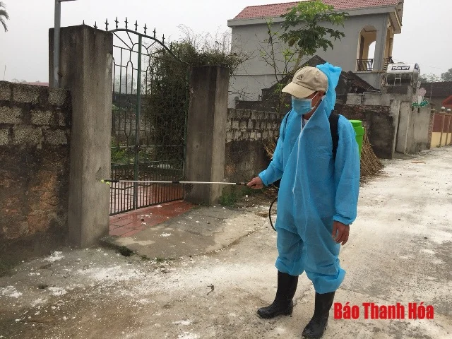 Thực hiện các biện pháp khoanh vùng, khống chế, ngăn ngừa bệnh dịch tả lợn Châu Phi tại xã Thiệu Phúc (Thiệu Hóa)