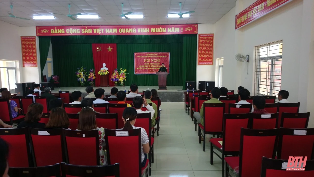 Góp phần nâng cao ý thức chấp hành pháp luật cho người dân vùng biên giới yên Khương