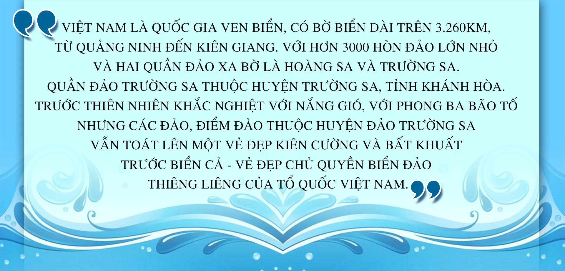 Vẻ đẹp Trường Sa