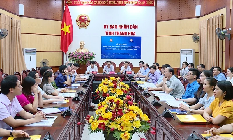 Lễ phát động Phong trào “Cả nước thi đua xây dựng xã hội học tập, đẩy mạnh học tập suốt đời giai đoạn 2023-2030”