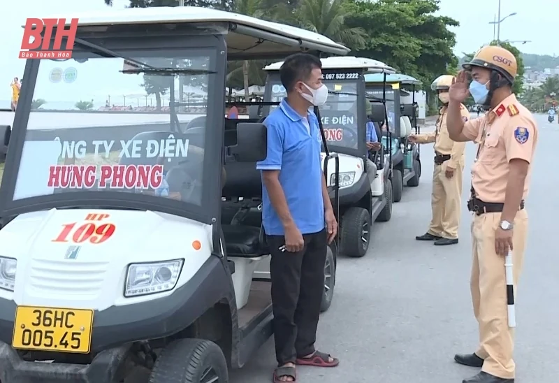 TP Sầm Sơn bảo đảm ANTT dịp nghỉ lễ Quốc khánh 2-9