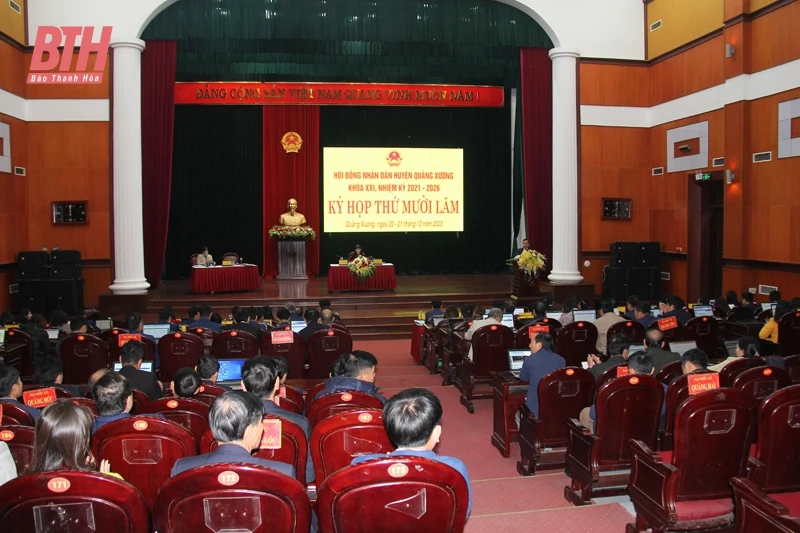 Kỳ họp HĐND các huyện, thành phố đánh giá tình hình kinh tế - xã hội, quốc phòng - an ninh năm 2023; xem xét quyết nghị nhiệm vụ, giải pháp năm 2024