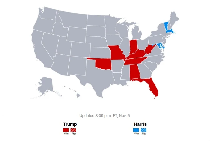 Cập nhật bầu cử Tổng thống Mỹ 2024: Donald Trump trở thành tổng thống thứ 47