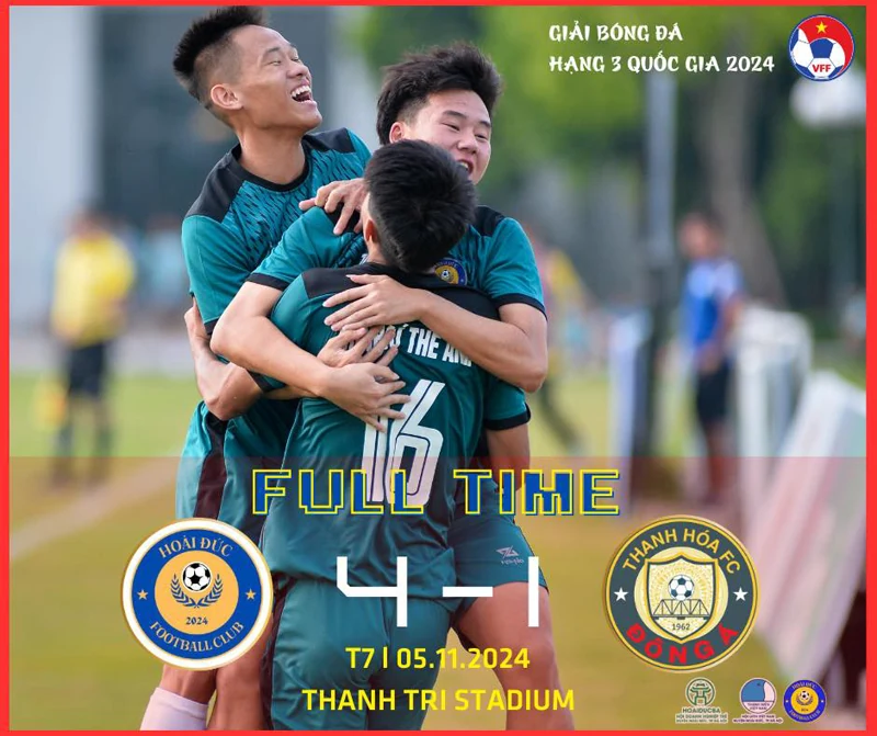 Thua trận thứ 3, Trẻ Đông Á Thanh Hóa xa dần tấm vé thăng hạng