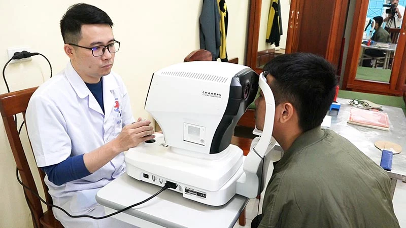 Thị xã Nghi Sơn khám tuyển nghĩa vụ quân sự và nghĩa vụ công an nhân dân năm 2025