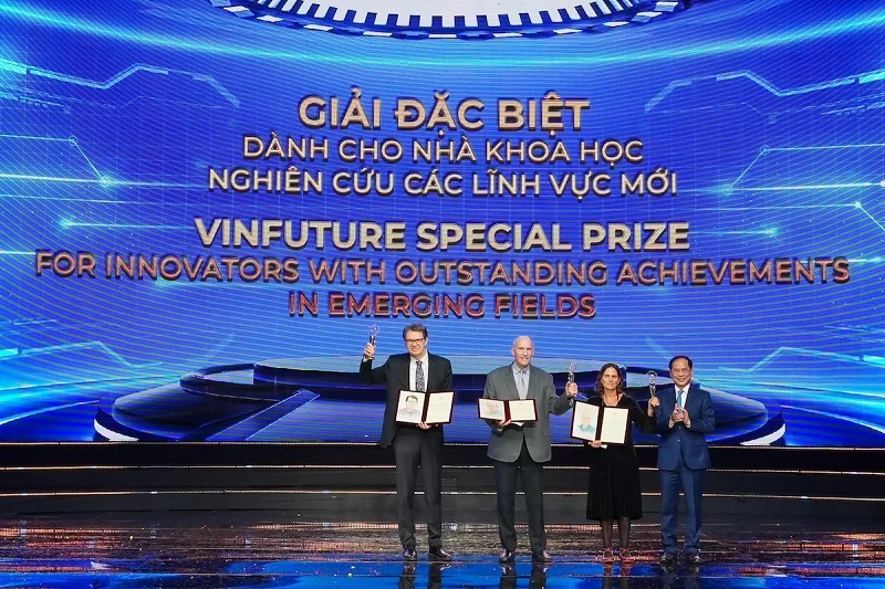 Giải thưởng VinFuture 2024 vinh danh 4 công trình khoa học “ Bứt phá kiên cường”