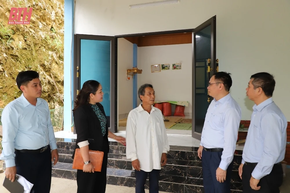 Bố trí, sắp xếp ổn định dân cư khu vực nguy cơ cao thiên tai: Cách làm hay của huyện Quan Hóa