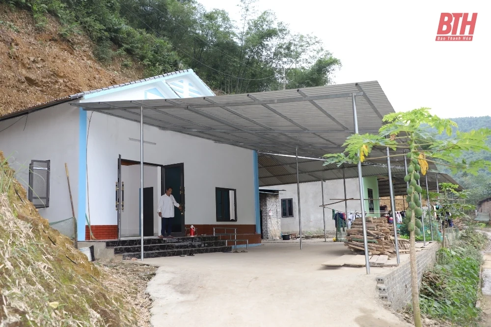 Bố trí, sắp xếp ổn định dân cư khu vực nguy cơ cao thiên tai: Cách làm hay của huyện Quan Hóa