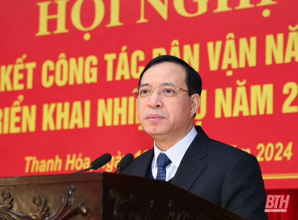 Thông suốt tư tưởng, tiếp tục làm việc, cống hiến cho công tác dân vận của Đảng ngày càng hiệu quả, rõ nét, có dấu ấn