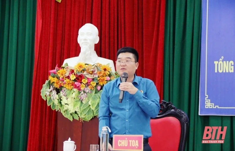 Năm 2024, LĐLĐ huyện Đông Sơn hoàn thành vượt mức nhiều chỉ tiêu