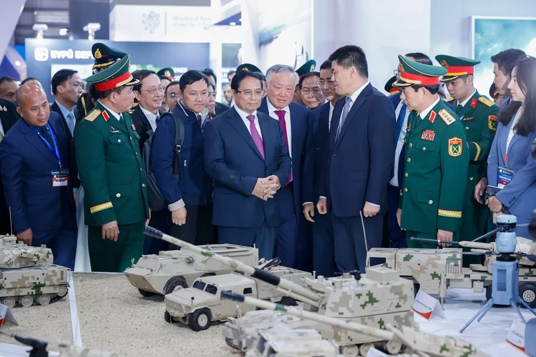 Những hình ảnh ấn tượng tại Triển lãm Quốc phòng Quốc tế Việt Nam 2024- Ảnh 19. Những hình ảnh ấn tượng tại Triển lãm Quốc phòng Quốc tế Việt Nam 2024