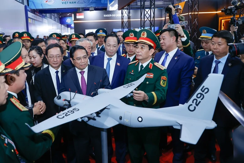 Những hình ảnh ấn tượng tại Triển lãm Quốc phòng Quốc tế Việt Nam 2024- Ảnh 17. Những hình ảnh ấn tượng tại Triển lãm Quốc phòng Quốc tế Việt Nam 2024