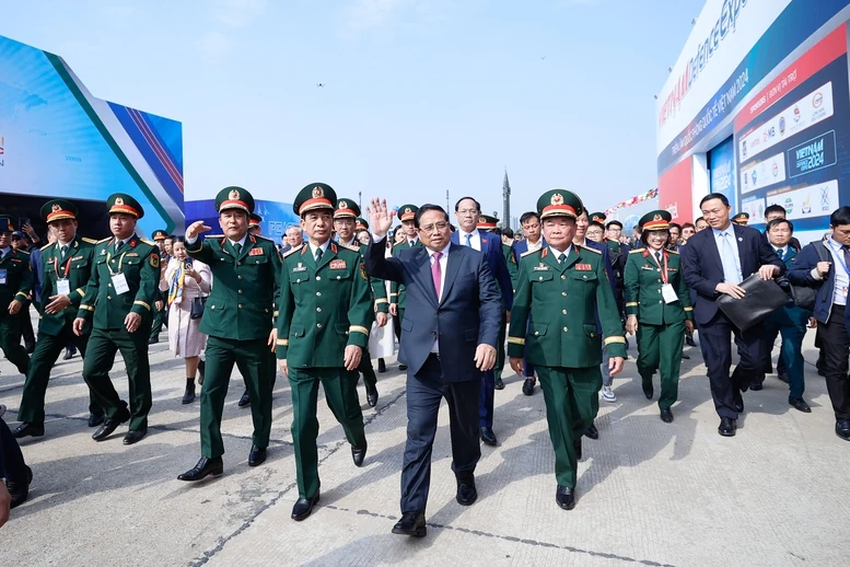 Những hình ảnh ấn tượng tại Triển lãm Quốc phòng Quốc tế Việt Nam 2024- Ảnh 14. Những hình ảnh ấn tượng tại Triển lãm Quốc phòng Quốc tế Việt Nam 2024