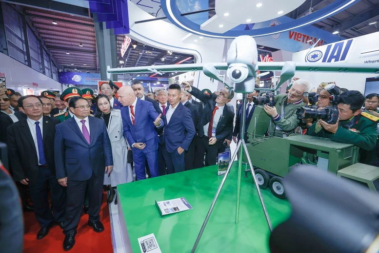 Những hình ảnh ấn tượng tại Triển lãm Quốc phòng Quốc tế Việt Nam 2024- Ảnh 18. Những hình ảnh ấn tượng tại Triển lãm Quốc phòng Quốc tế Việt Nam 2024