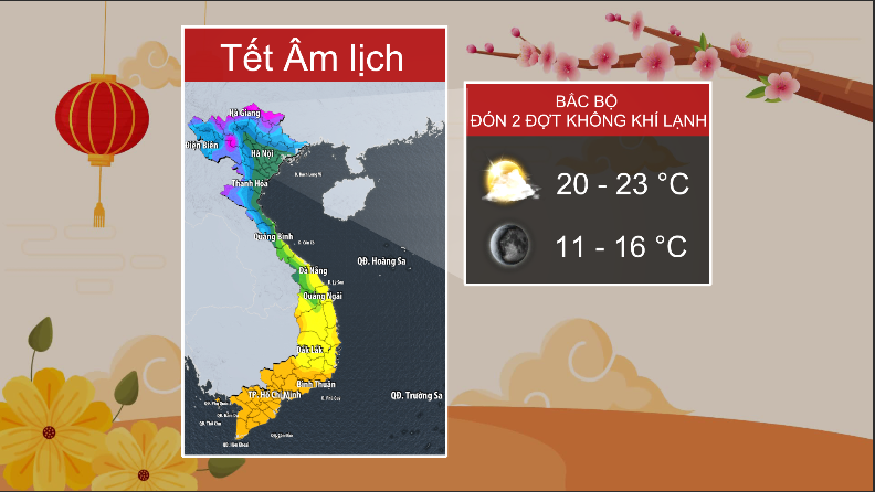 Dự báo thời tiết Tết Nguyên đán Ất Tỵ 2025 - Ảnh 1. Tết Nguyên đán Ất Tỵ 2025 dự báo sẽ rét hơn