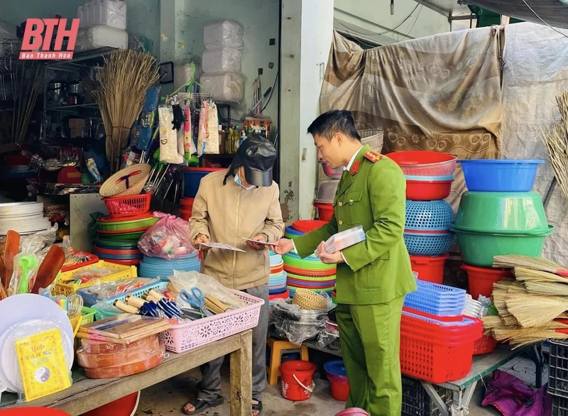 TP Sầm Sơn ra quân tuyên truyền bảo đảm an toàn PCCC và CNCH dịp Tết