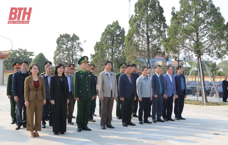 Phó Chủ tịch Thường trực UBND tỉnh Nguyễn Văn Thi thăm, kiểm tra tình hình sản xuất, đời sống Nhân dân huyện Hoằng Hóa