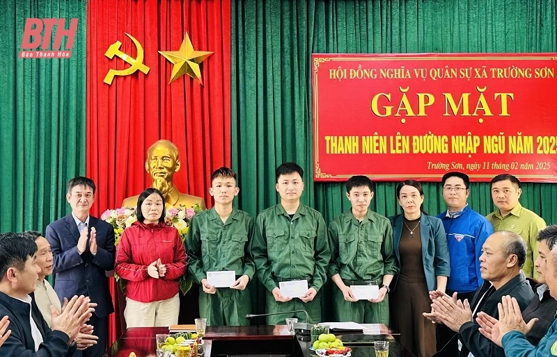 Nông Cống: 216 thanh niên sẵn sàng lên đường nhập ngũ