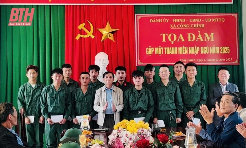 Nông Cống: 216 thanh niên sẵn sàng lên đường nhập ngũ