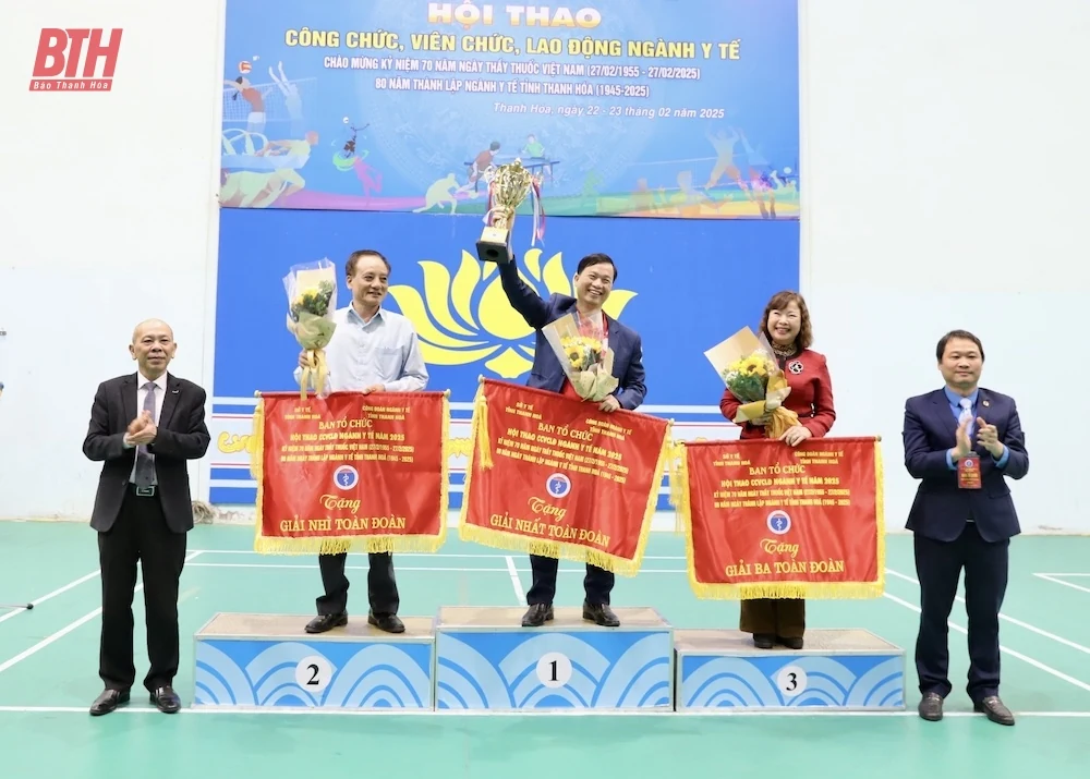 Bế mạc “Hội thao ngành Y tế tỉnh Thanh Hóa năm 2025”