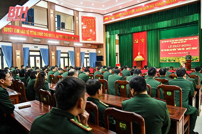 Phát động đợt thi đua cao điểm “Thần tốc - Quyết thắng”