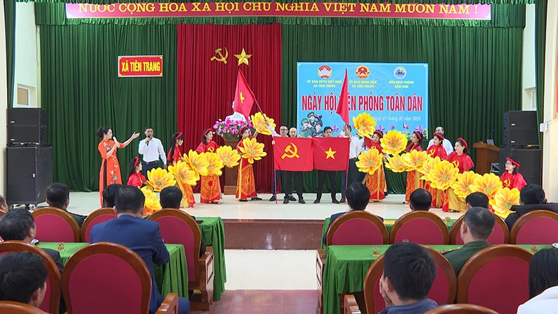 Ngày hội Biên phòng toàn dân năm 2025 tại xã Tiên Trang