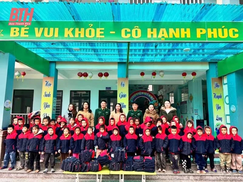 Các trường học miền núi chủ động phòng, chống rét cho học sinh