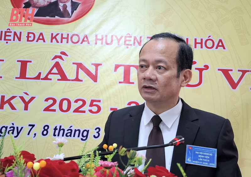 Đại hội Đảng bộ Bệnh viện Đa khoa huyện Thiệu Hóa