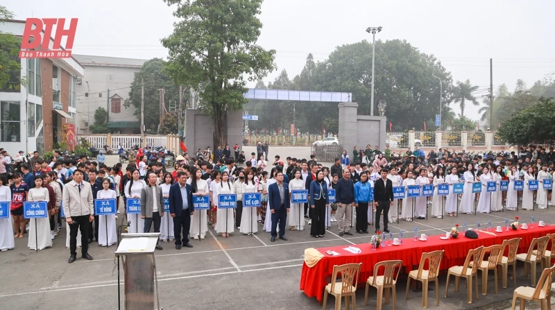 275 VĐV tranh tài tại Giải việt dã huyện Nông Cống