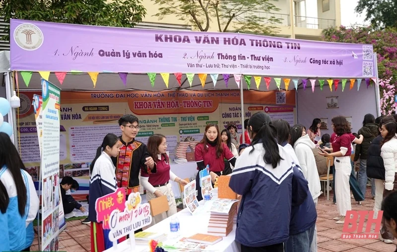 Hơn 1.000 học sinh tham dự Ngày hội tư vấn tuyển sinh năm 2025 - TUCST