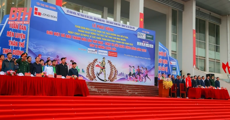 Giải việt dã Báo Thanh Hóa lần thứ XXIX - Chạy vì sức khỏe cộng đồng năm 2025: Tiếp tục khẳng định tầm vóc, sự lớn mạnh của “sân chơi” truyền thống