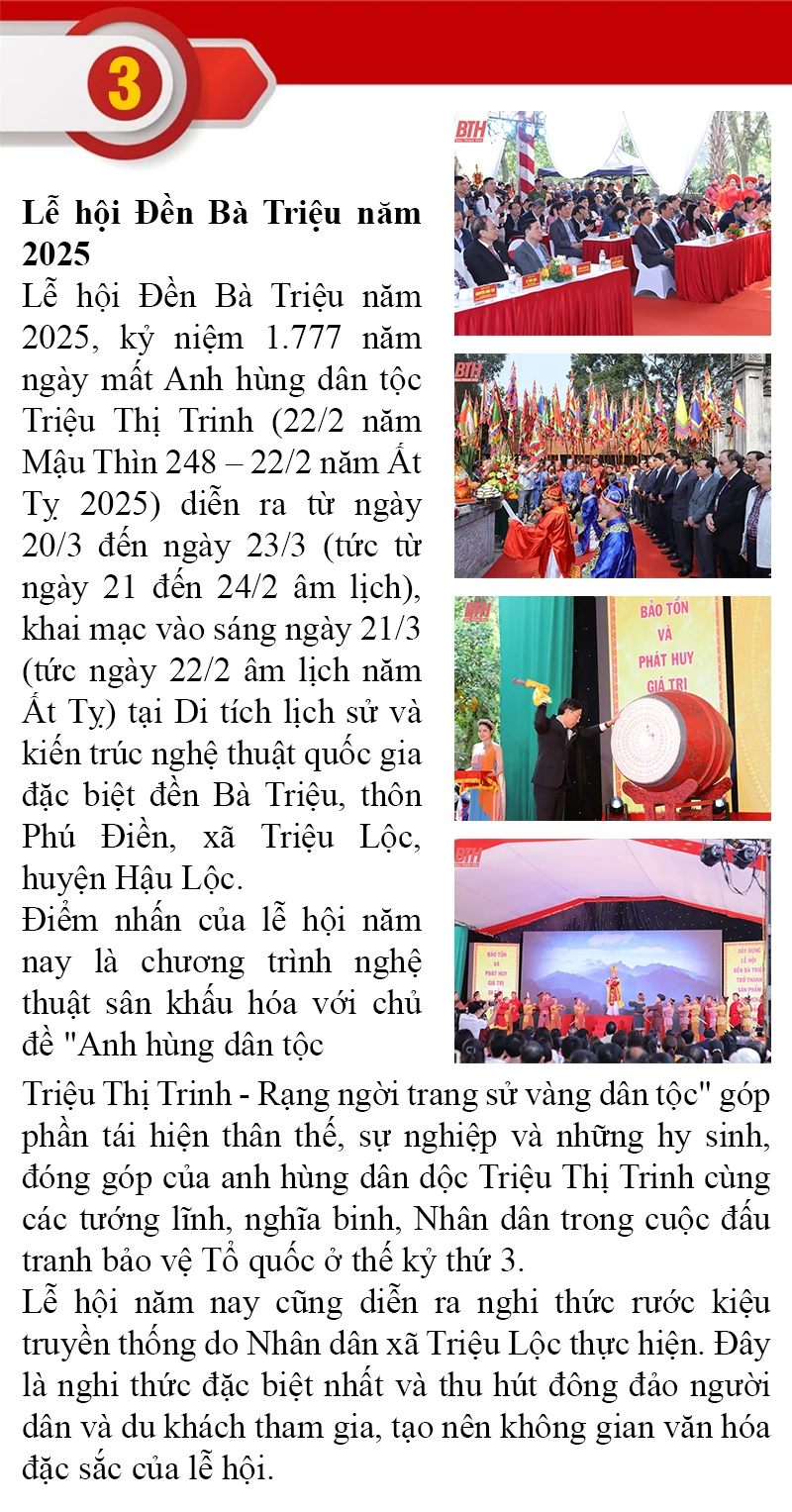 Những sự kiện nổi bật trong tuần