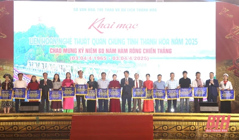 Khai mạc Liên hoan nghệ thuật quần chúng tỉnh Thanh Hóa năm 2025