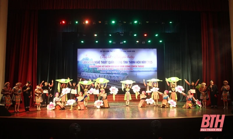 Tổng kết và trao giải Liên hoan nghệ thuật quần chúng tỉnh Thanh Hóa năm 2025